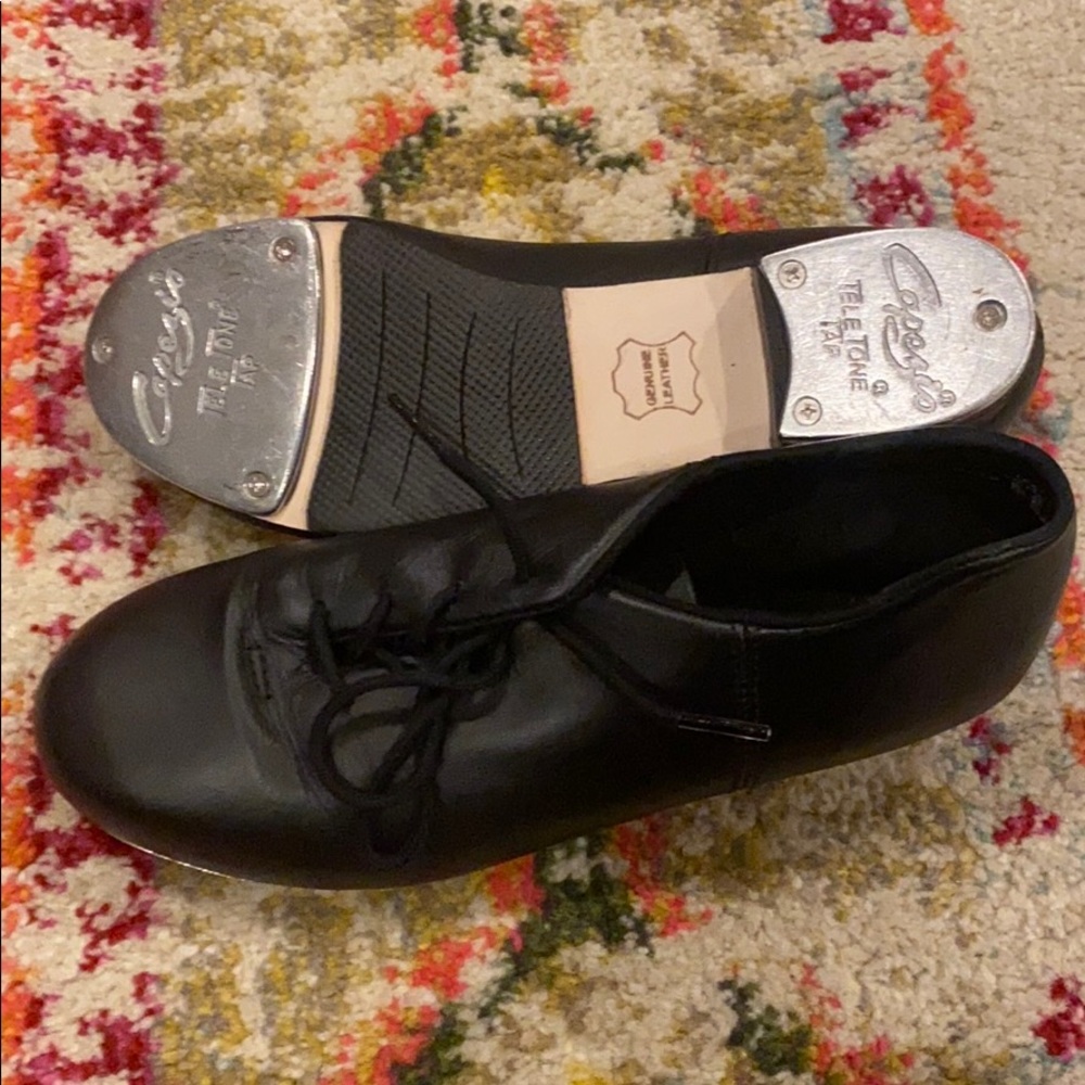 Black Capezio Tap Shoes